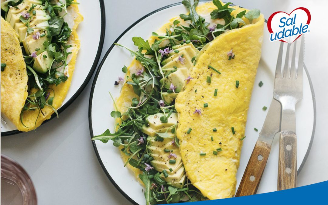 #RecetaSaludable: OMELETTE DE VERDURAS